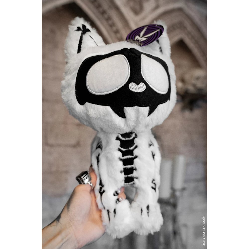 Vampire Freaks - Ghost Kitty Plush toy - White/Black